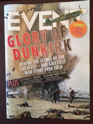 UK Event Magazine July 23rd 2017 Dunkirk Harry Styles Judi Dench Dave Stewart