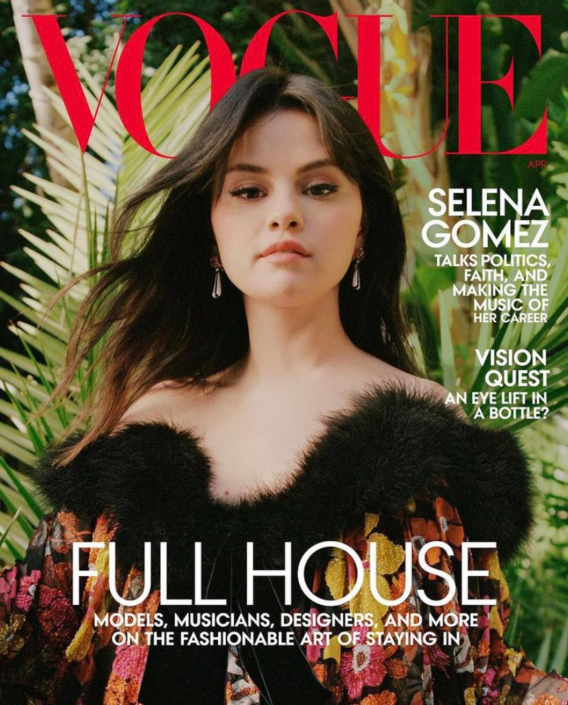 US Vogue Magazine April 2021 Selena Gomez