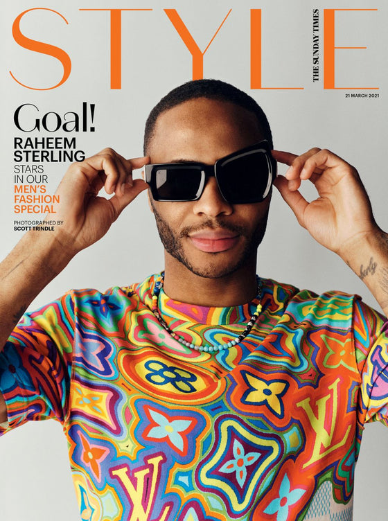 UK Style Magazine March 2021 RAHEEM STERLING Man City FC COVER