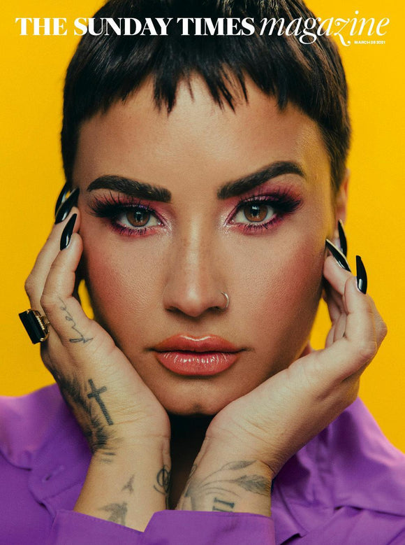 Sunday Times Magazine Demi Lovato 28/3/2021