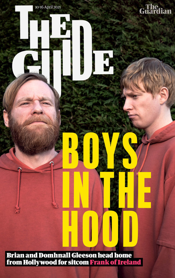 GUARDIAN GUIDE MAGAZINE - 10th April 2021 - Domhnall Gleeson & Brian Cover