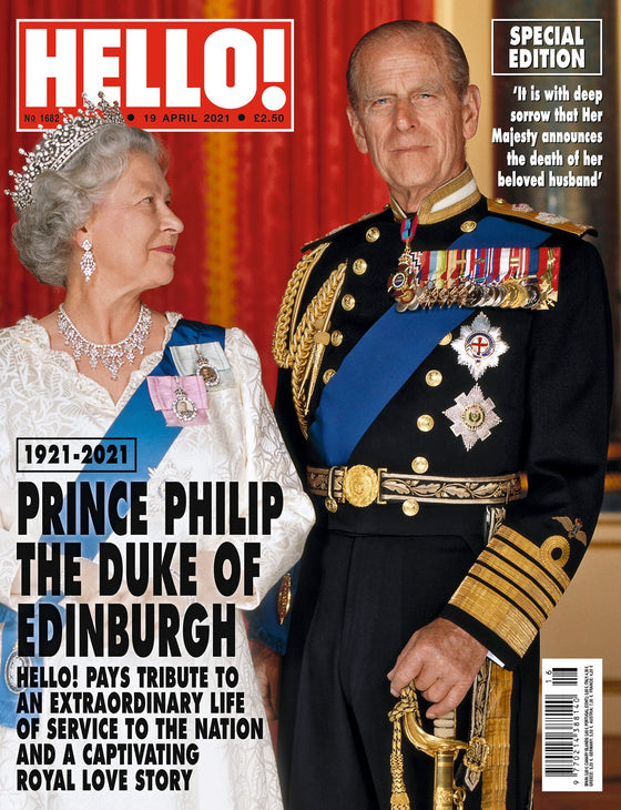 PRINCE PHILIP TRIBUTE ISSUE: UK Hello! Magazine 19th April 2021