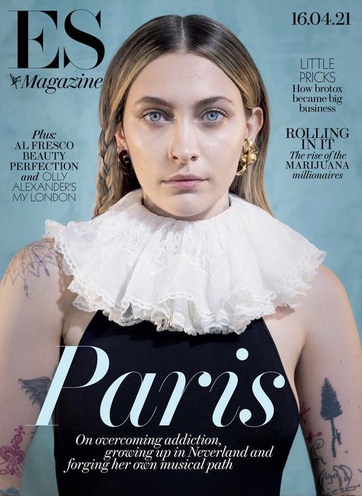 London ES Magazine April 2021: Paris Jackson (Michael Jackson) Cover