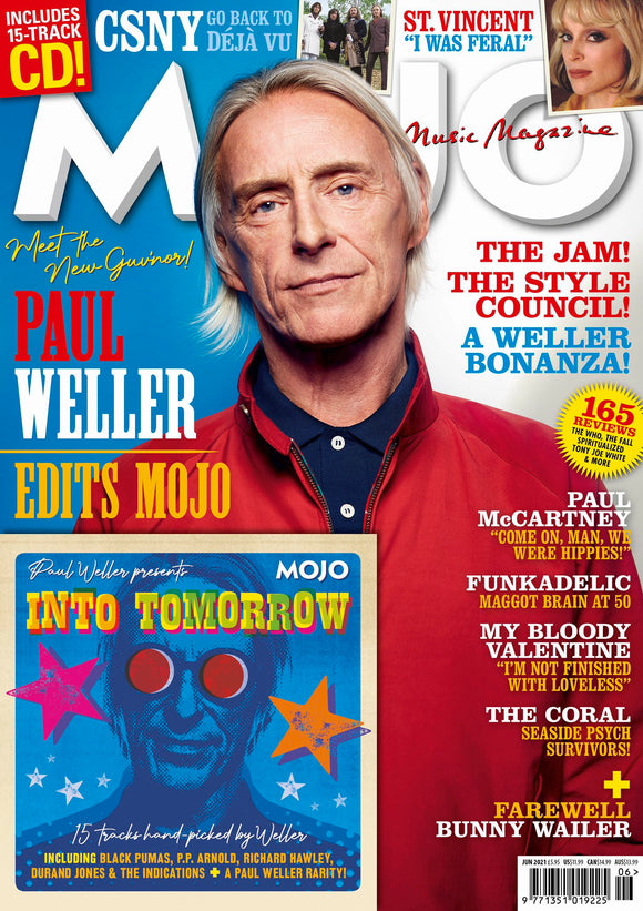 UK Mojo Magazine June 2021 PAUL WELLER Guest Edits - PAUL McCARTNEY