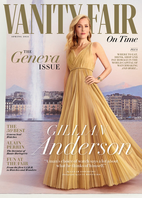 Vanity Fair On Time Magazine Spring 2021 Gillian Anderson Cover