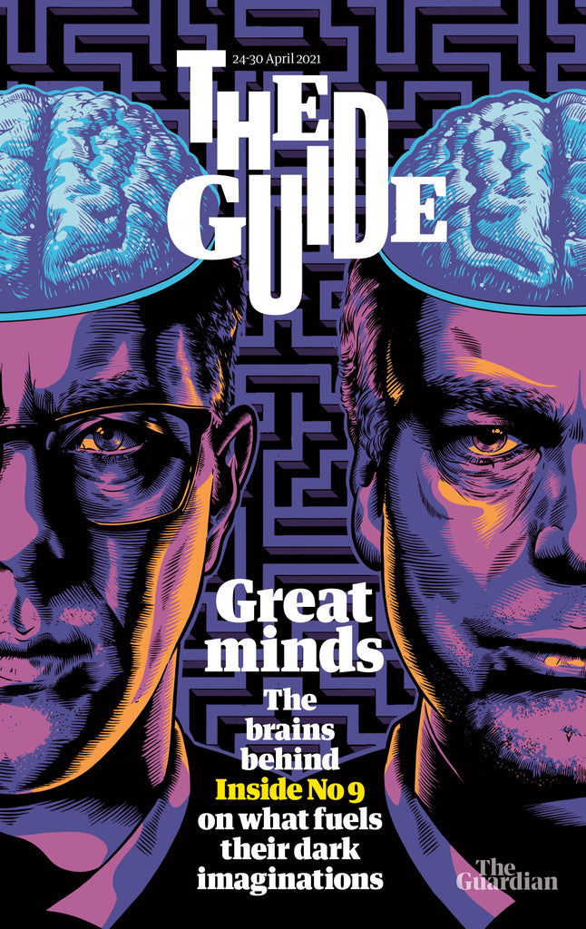 Guardian Guide Magazine April 2021: REECE SHEARSMITH Inside No. 9 COVER FEATURE