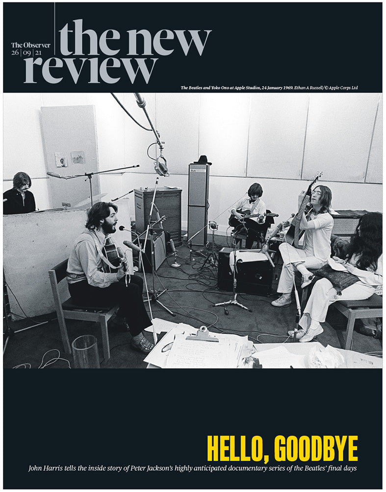 UK Observer New Review Supplement 26/09/2021 THE BEATLES COVER STORY