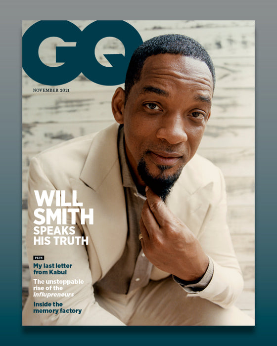 British GQ Magazine November 2021: WILL SMITH COVER FEATURE