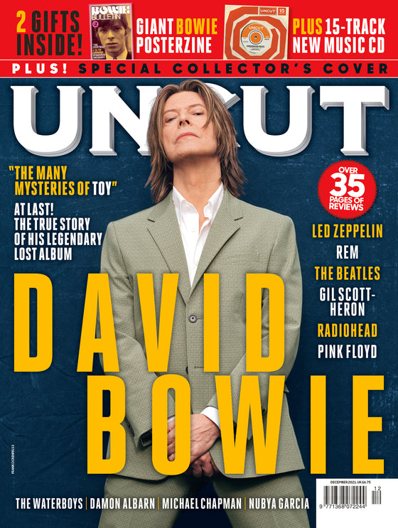 UNCUT Magazine December 2021 David Bowie + Giant Posterzine & CD The Beatles