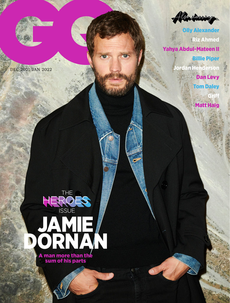 British GQ Magazine Dec 2021 Jamie Dornan Collectors Cover