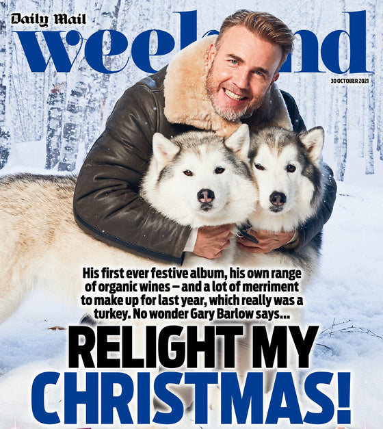 UK Mail Weekend Magazine 30th October 2021 Gary Barlow Cover Exclusive