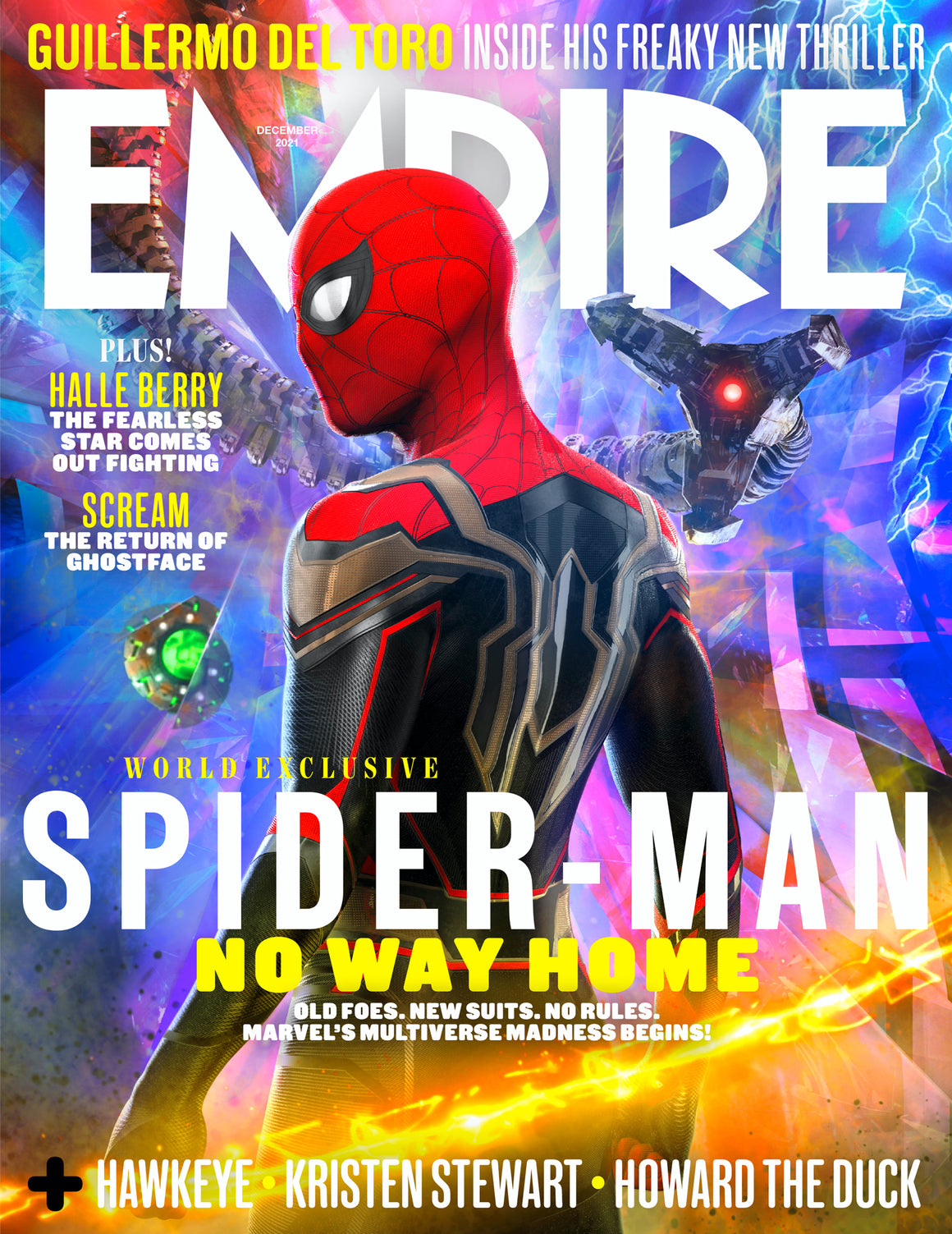UK Empire Magazine December 2021: SPIDER-MAN NO WAY HOME TOM HOLLAND