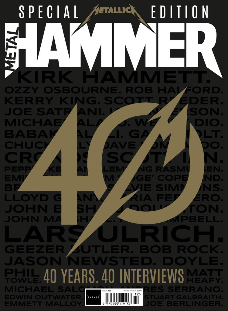 Metal Hammer magazine #355 2021 METALLICA 40 YEARS! 40 INTERVIEWS!