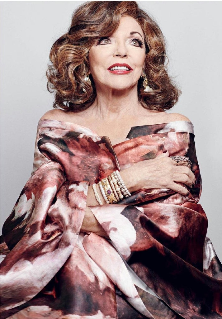 JOAN COLLINS HARPER'S BAZAAR (UK) DECEMBER 2021