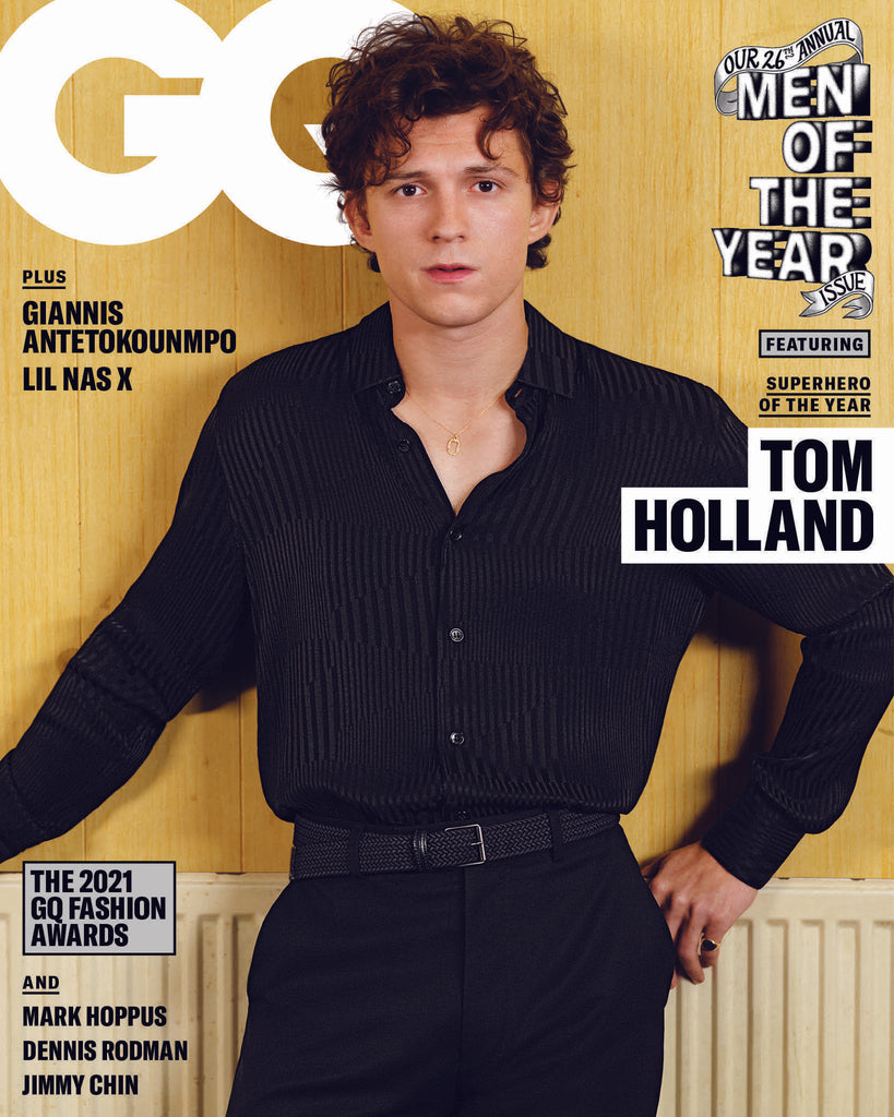 GQ MAGAZINE US NOVEMBER 2021 TOM HOLLAND COVER