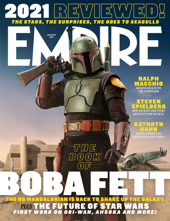 UK Empire Magazine January 2022: STAR WARS - THE BOOK OF BOBA FETT
