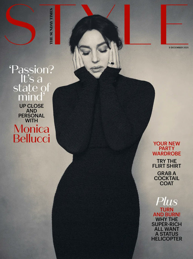 MONICA BELLUCCI UK Style Magazine December 2021 NEW