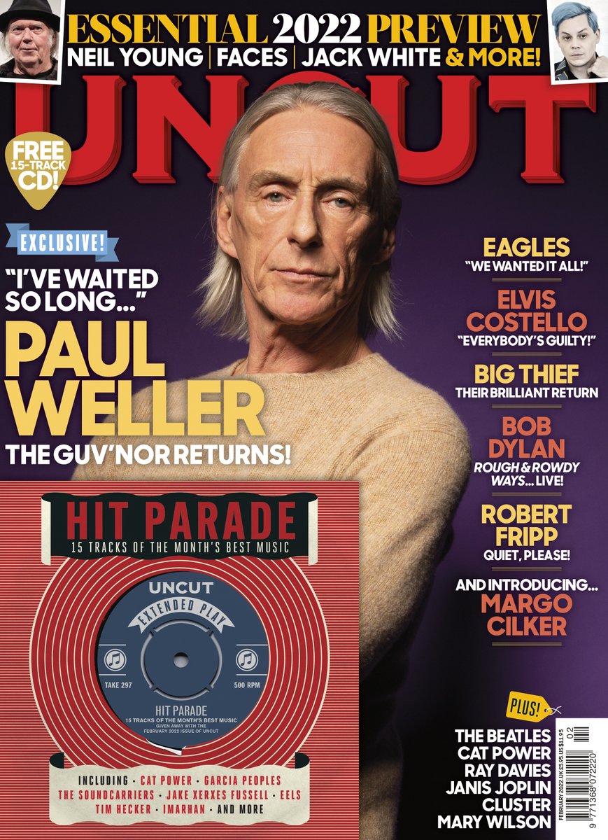 Uncut Magazine Issue 297: February 2022 Paul Weller Bob Dylan The Eagles Beatles
