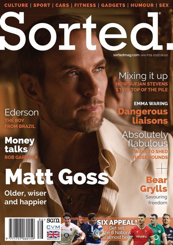 SORTED Magazine Jan/Feb 2022 MATT GOSS COVER FEATURE Bros