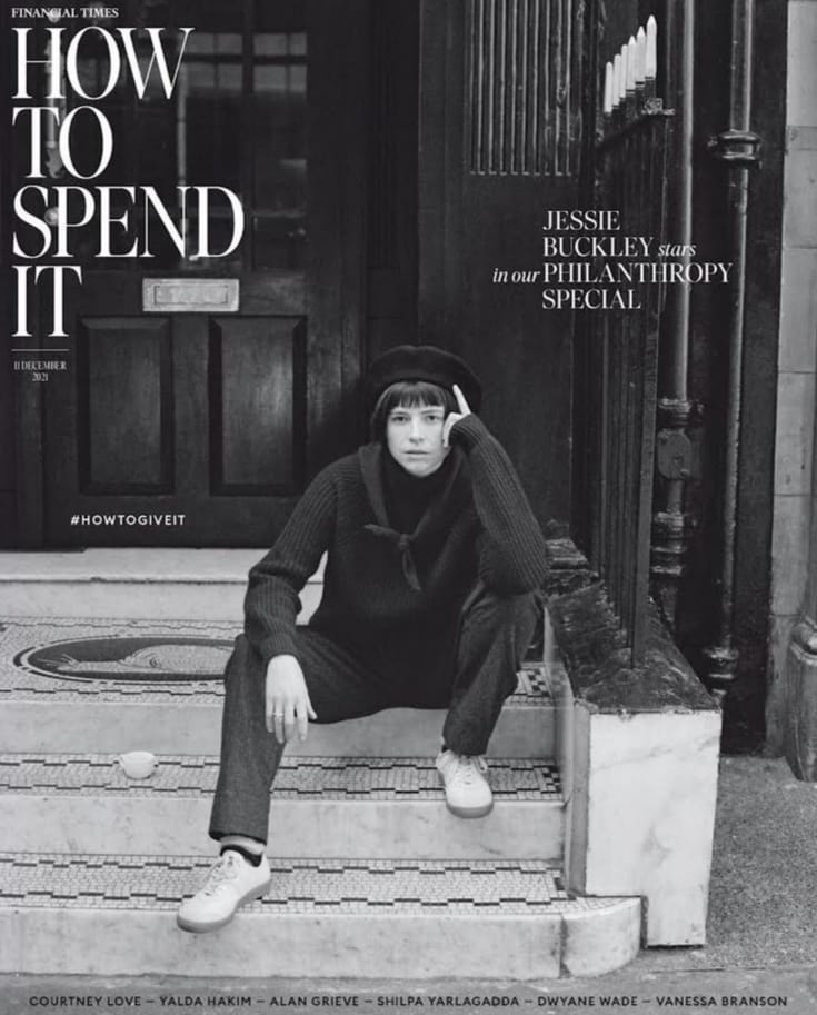 HOW TO SPEND IT Mag 11/11/2021 JESSIE BUCKLEY COVER FEATURE Courtney Love