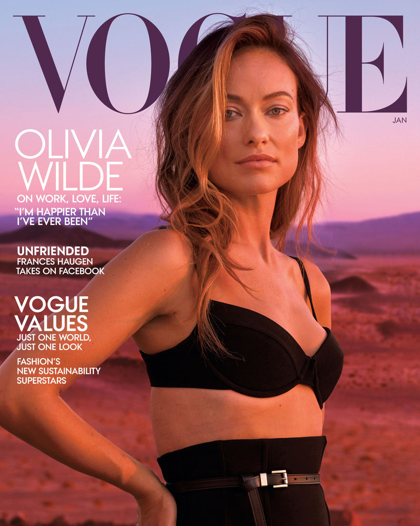 VOGUE US Magazine January 2022 Olivia Wilde