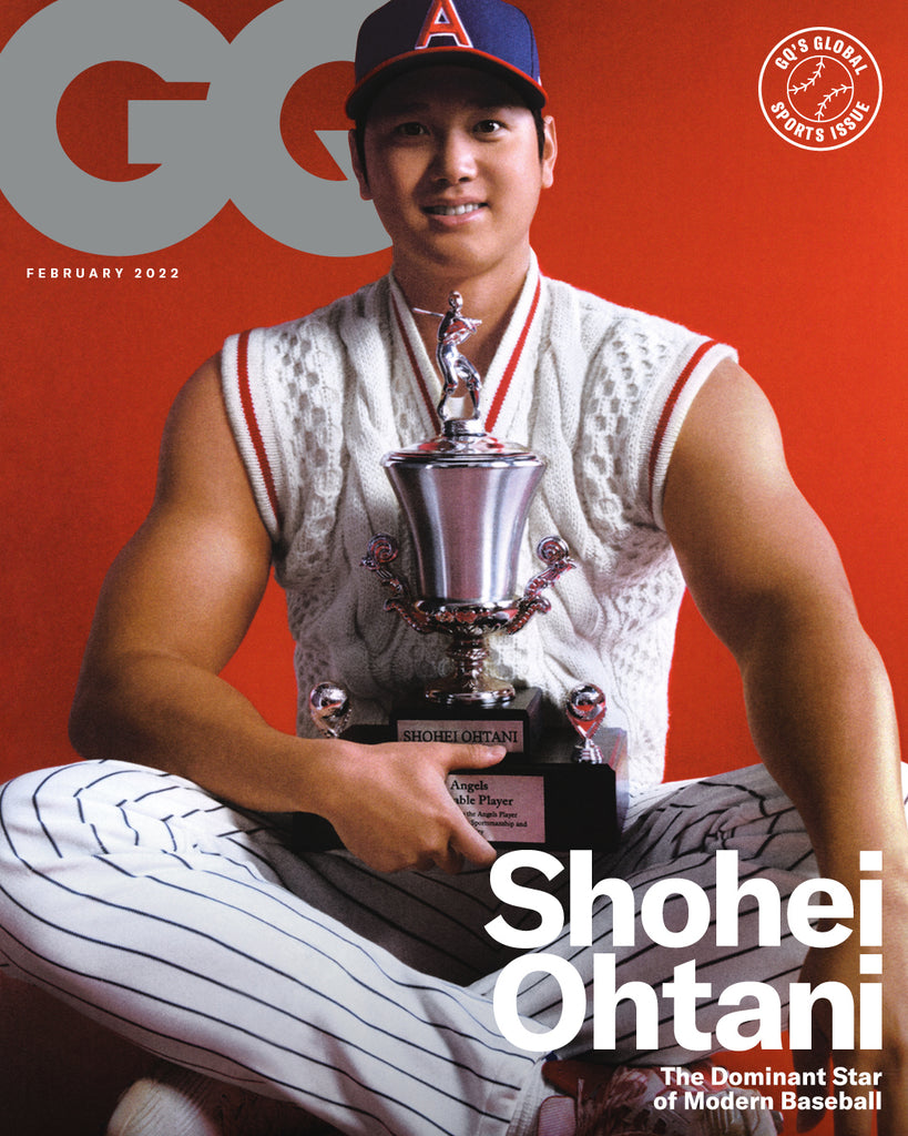 BRITISH GQ Magazine February 2022: SHOHEI OHTANI COVER FEATURE