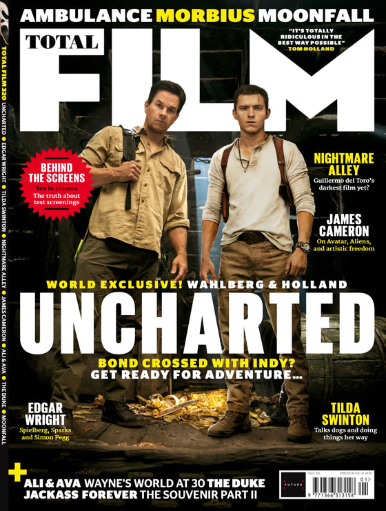 TOTAL FILM Magazine #320 TOM HOLLAND & MARK WAHLBERG UNCHARTED
