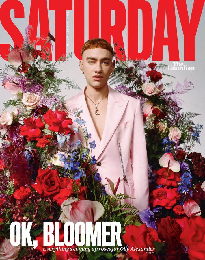 GUARDIAN SATURDAY Mag 08/01/2022 OLLY ALEXANDER Years & Years Colin Firth