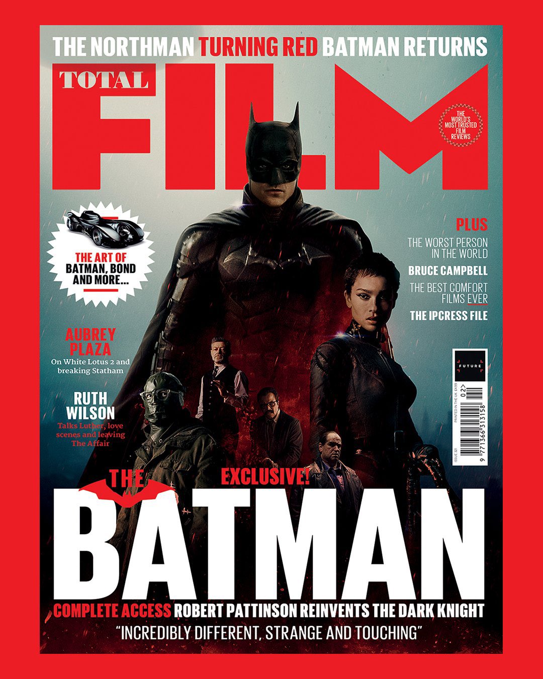 Total Film Magazine #321 The Batman DC Robert Pattinson