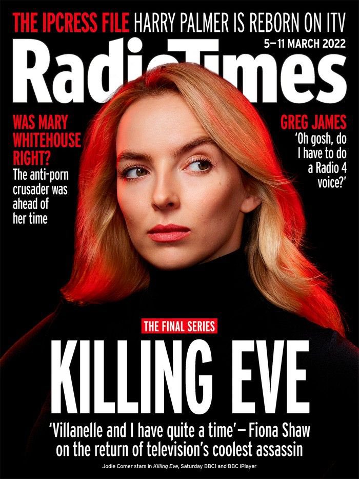 RADIO TIMES Mag 05/03/2022 JODIE COMER Killing Eve The Finale