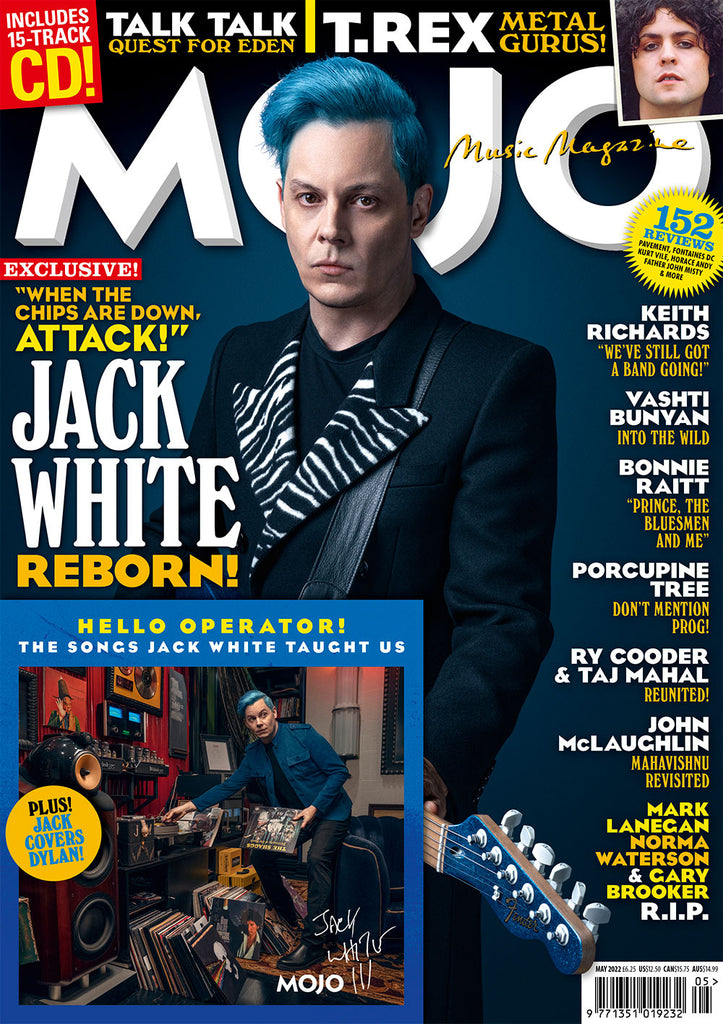 UK Mojo Magazine May 2022 #342 JACK WHITE Keith Richards + Free CD