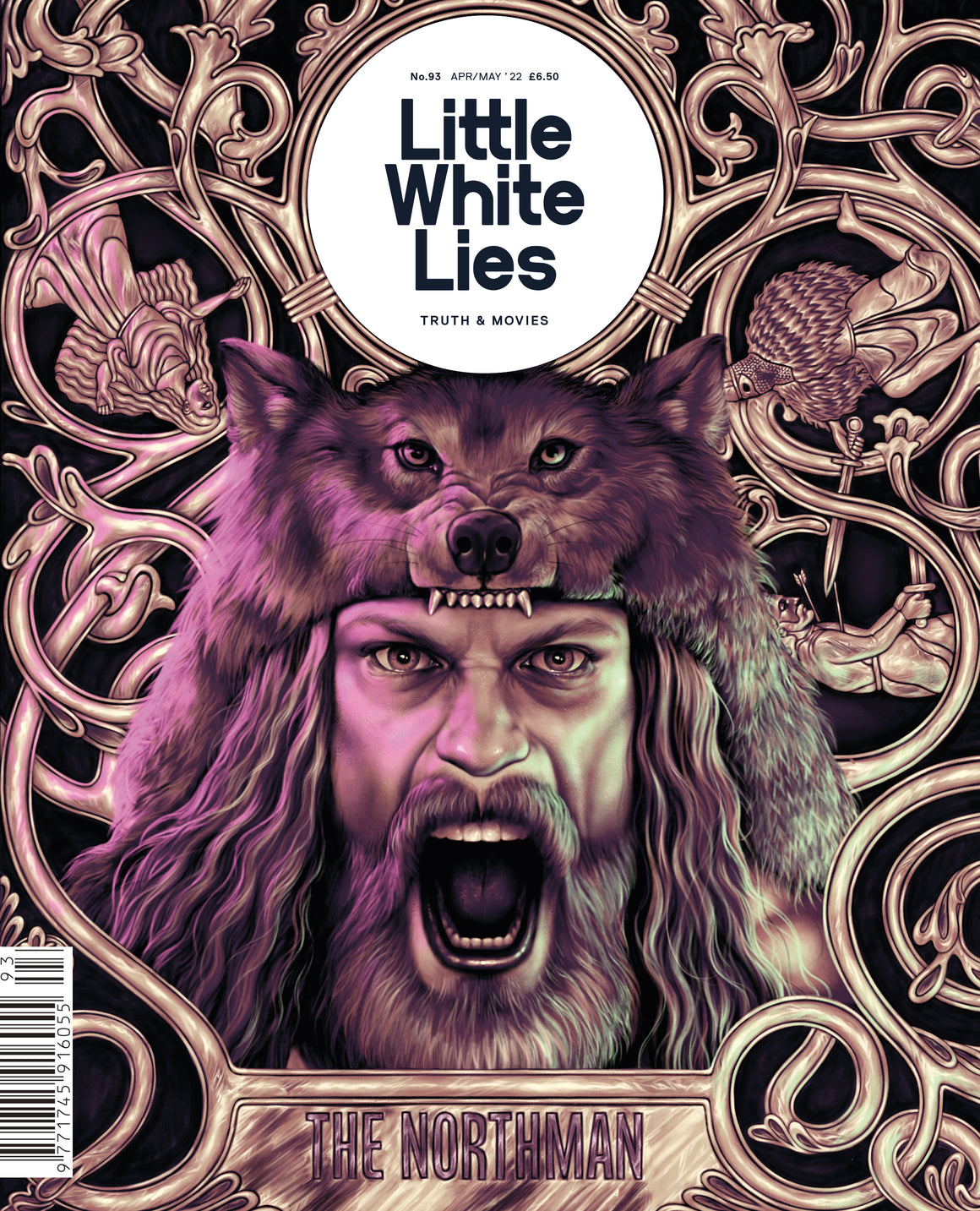 Little White Lies Magazine #93 ALEXANDER SKARSGARD The Northman