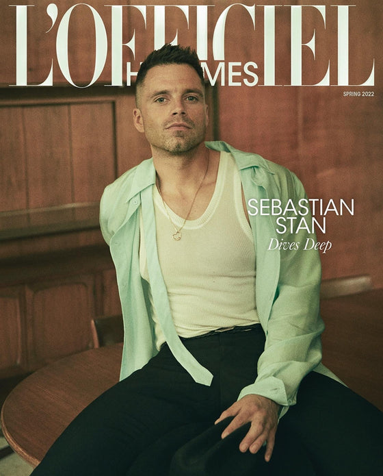 SEBASTIAN STAN L’OFFICIEL HOMMES USA (Shipped from the USA)