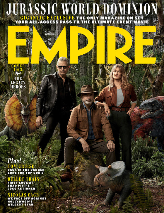 UK Empire Magazine June 2022 Jurassic World Dominion Cover #1 The Legacy Heroes