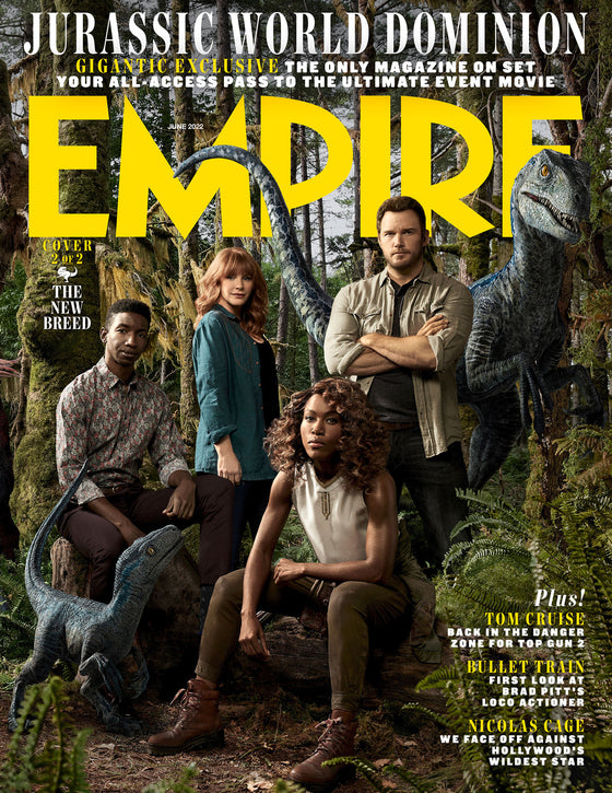 UK Empire Magazine June 2022 Jurassic World Dominion Cover #2 Chris Pratt