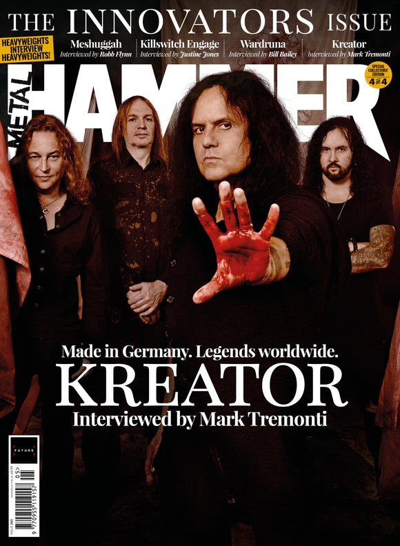 Metal Hammer May 2022 Kreator Collectors Cover interviewed by Mark Tremonti