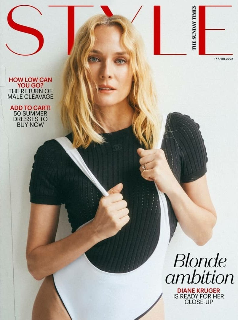 Diane Kruger - Sunday Times Style - 17th April 2022 - YourCelebrityMagazines