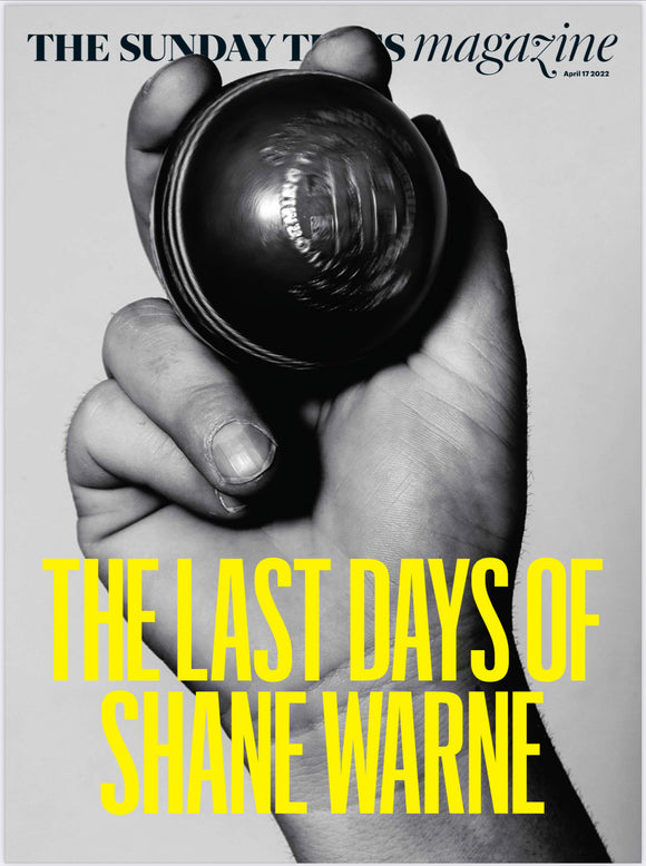 Sunday Times Magazine 17/04/2022 The Last Days Of Shane Warne - Alice Cooper