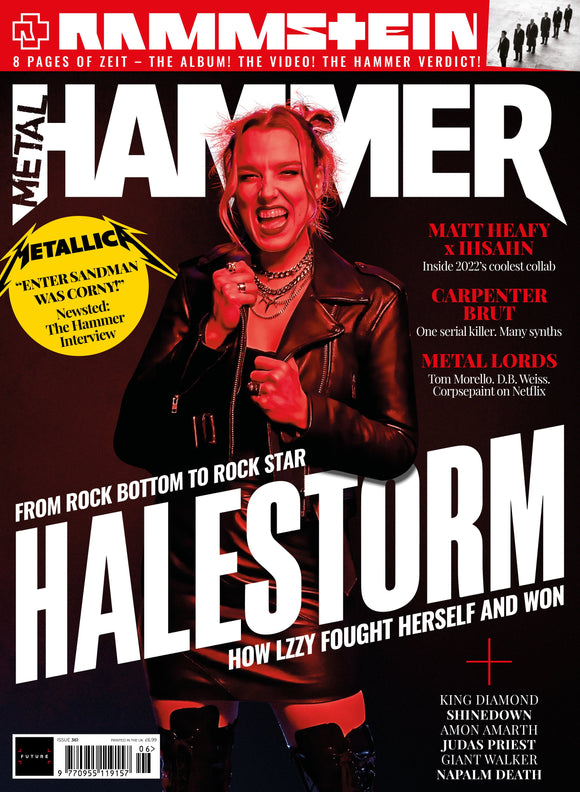 METAL HAMMER Magazine #361 HALESTORM - Exclusive Interview RAMMSTEIN - ZEIT