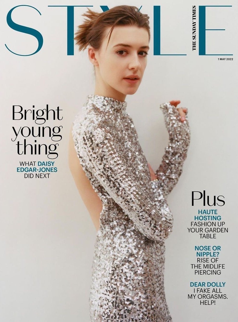 Daisy Edgar-Jones for The Sunday Times Style 1st May 2022