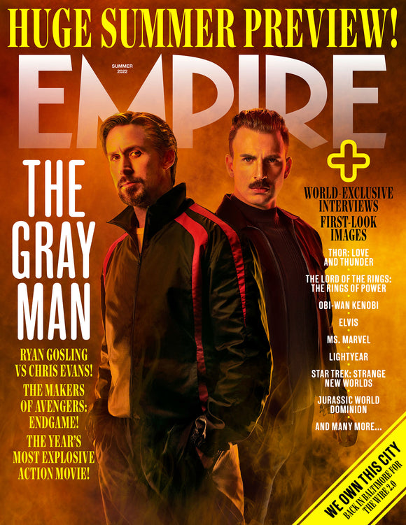 UK Empire Magazine Summer 2022 Chris Evans & Ryan Gosling - The Gray Man