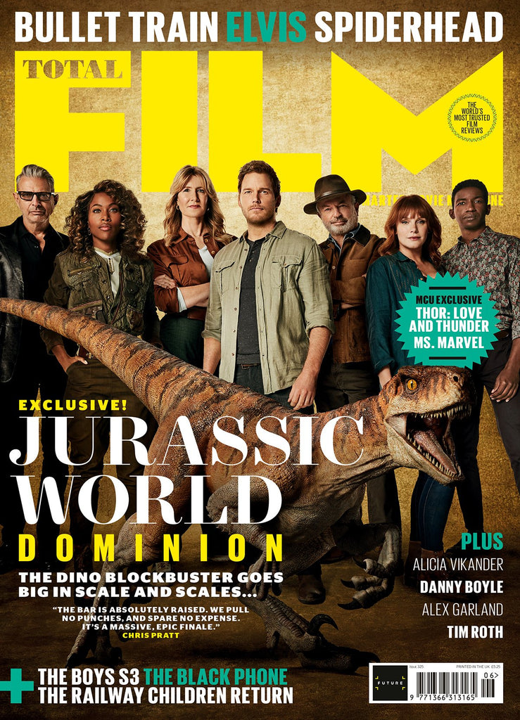 Total Film Magazine June 2022 Issue 325 JURASSIC WORLD Dominion CHRIS PRATT