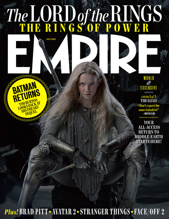 UK Empire Magazine July 2022 Lord Of The Rings - The Rings Of Power - The Elves