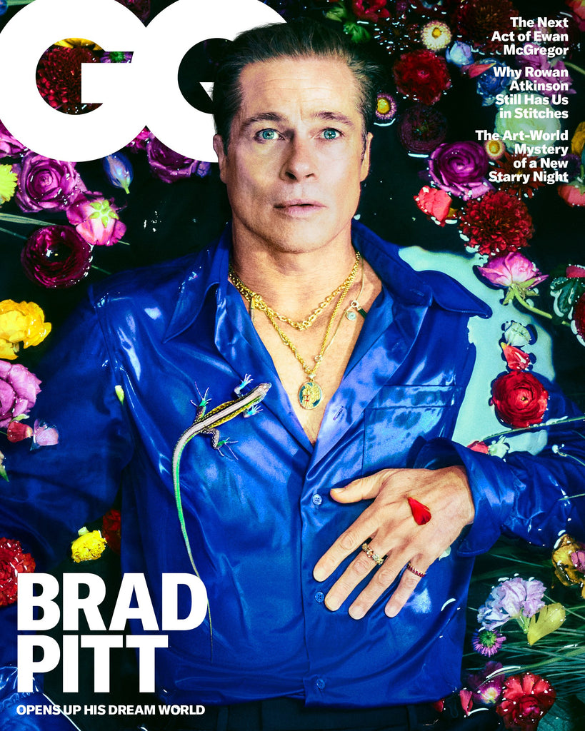 GQ Magazine (UK) - July 2022 BRAD PITT COVER FEATURE