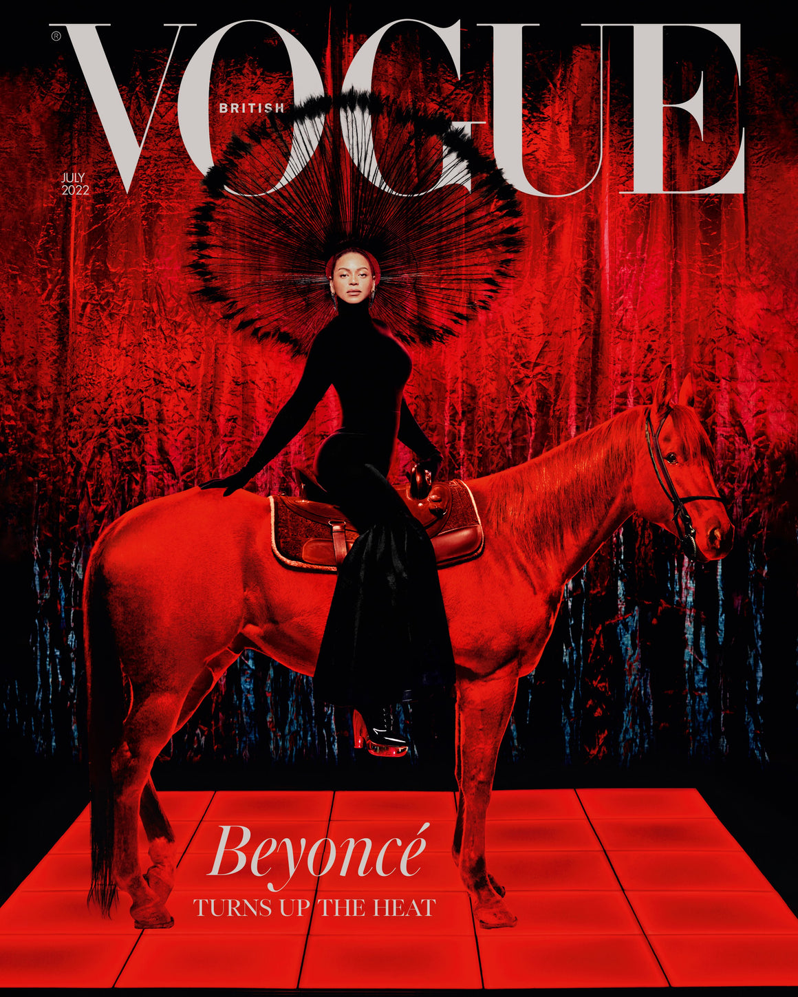 Vogue Magazine (UK) - July 2022 BEYONCE COVER FEATURE