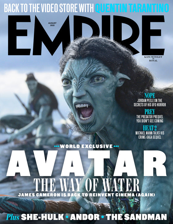 UK Empire Magazine August 2022 AVATAR - THE WAY OF THE WATER COVER FEATURE