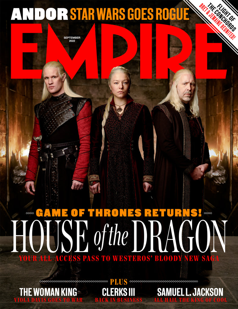 Empire Magazine September 2022 GAME OF THRONES - HOUSE OF THE DRAGON Matt Smith