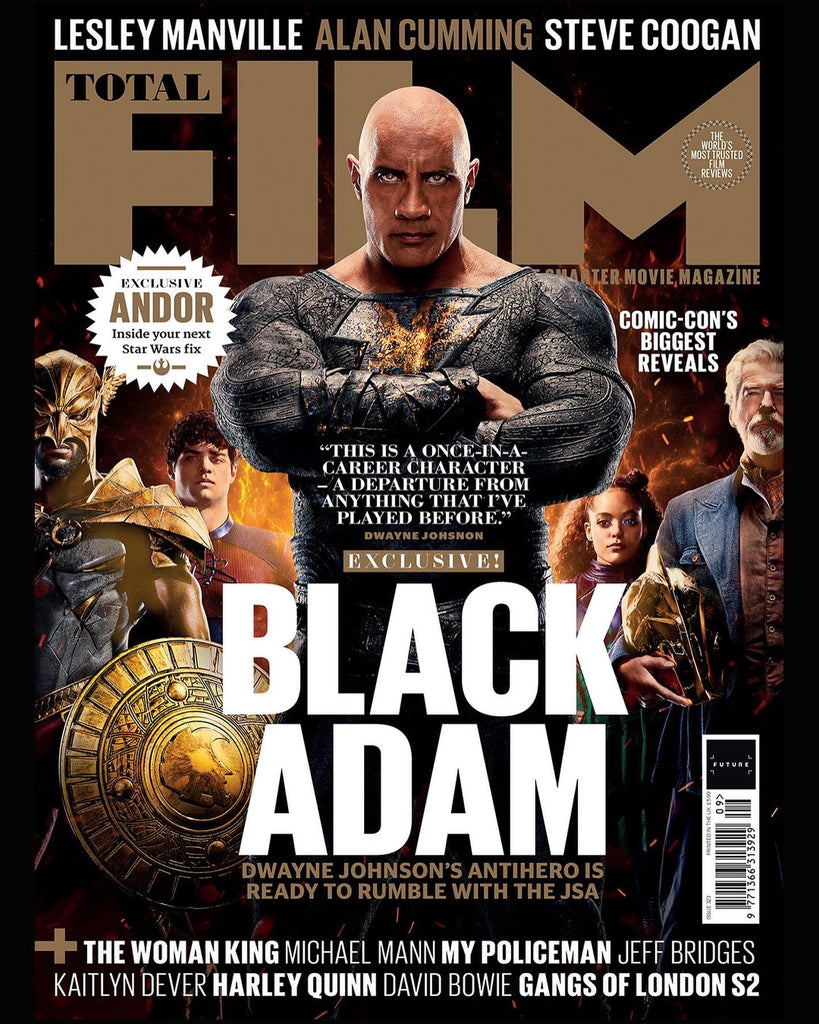 Total Film Magazine September 2022 #328 BLACK ADAM Dwayne Johnson Noah Centineo