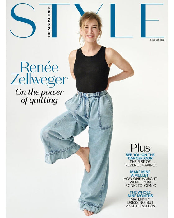 STYLE magazine August 2022 Renee Zellweger Cover Feature