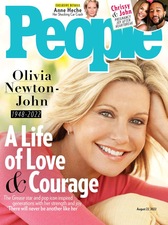 US People Magazine August 2022 Olivia Newton John Tribute